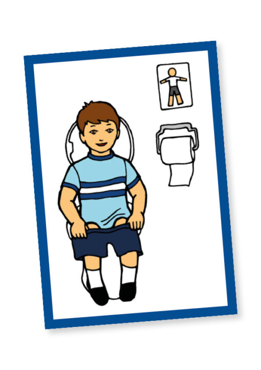 NÁSTĚNNÁ KARTA WC - KLUK